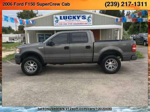 2006 Ford F150 SuperCrew Cab FX4 Pickup 4D 6 1/2 ft Lucky's SW Premier for sale in North Fort Myers, FL