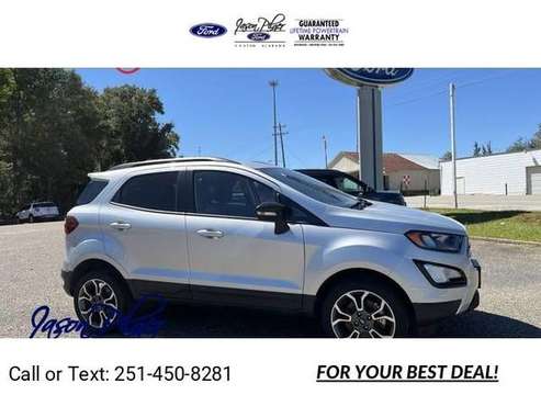 2020 Ford EcoSport SES suv Silver - - by dealer for sale in Chatom, AL