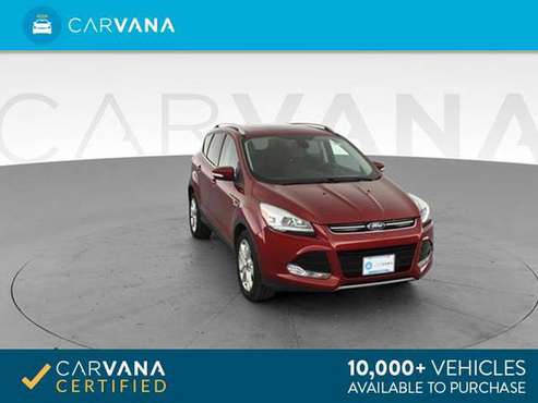 2014 Ford Escape Titanium Sport Utility 4D suv Red - FINANCE ONLINE for sale in Arlington, District Of Columbia