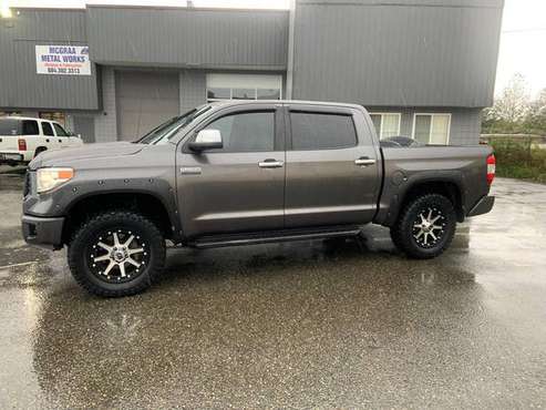 2014 Toyota Tundra crewmax platinum for sale in Lynden, WA