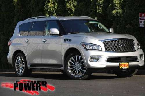 2015 INFINITI QX80 4x4 AWD All Wheel Drive 4DR 4WD SUV for sale in Salem, OR