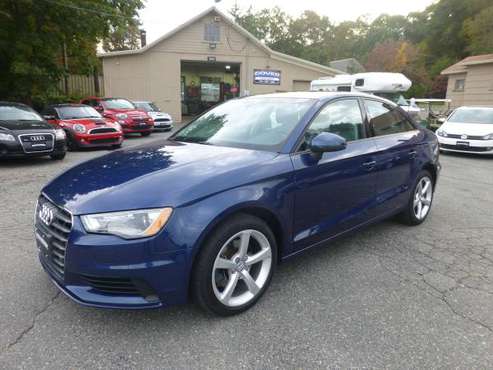 2016 AUDI A3 2.0T PREMIUM QUATTRO - ONLY 44K MILES - CLEAN CARFAX! for sale in Millbury, MA