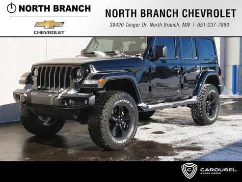 2021 Jeep Wrangler Unlimited Sahara Altitude - - by for sale in North Branch, MN
