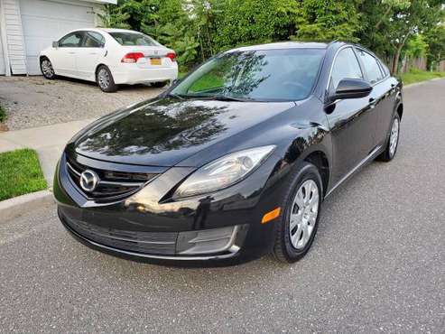 2012 Mazda 6 blk 107k low miles Clean Title carfax almost new auto for sale in Valley Stream, NY