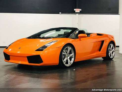 2006 LAMBORGHINI GALLARDO SPYDER *RARE COLOR* AXLE LIFT * SERVICED for sale in Concord, CA