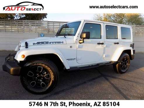 2017 Jeep Wrangler Unlimited Smoky Mountain - cars & trucks - by... for sale in Phoenix, AZ