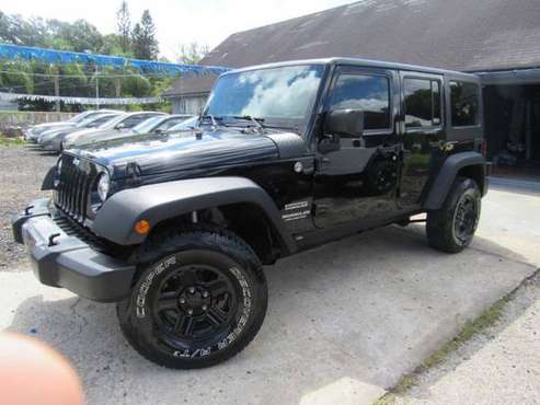 2015 JEEP WRANGLER UNLIMI SPORT with for sale in TAMPA, FL