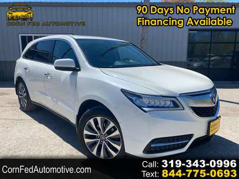 2016 Acura MDX SH-AWD 4dr w/Tech/AcuraWatch Plus for sale in CENTER POINT, IL