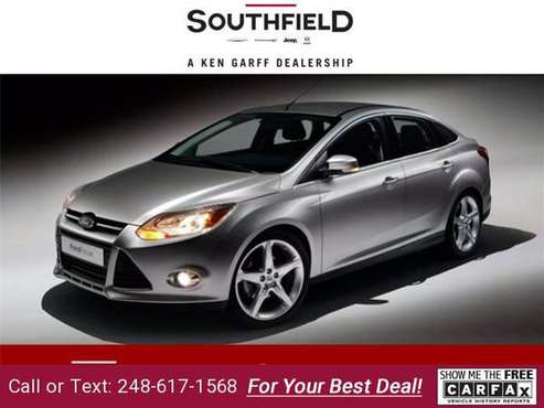 2014 Ford Focus SE sedan - BAD CREDIT OK! - cars & trucks - by... for sale in Southfield, MI
