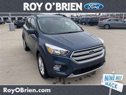 2018 Ford Escape SUV SE - Ford Blue Metallic - - by for sale in St Clair Shrs, MI