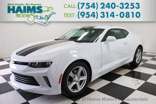 2016 Chevrolet Camaro 2dr Coupe 1LT for sale in Lauderdale Lakes, FL