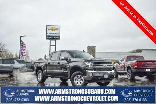2021 Chevrolet Silverado 1500 Diesel 4x4 4WD Chevy Truck LT Crew Cab for sale in McMinnville, OR