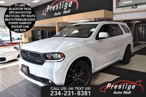 2017 Dodge Durango GT - cars & trucks - by dealer - vehicle... for sale in Cuyahoga Falls, OH