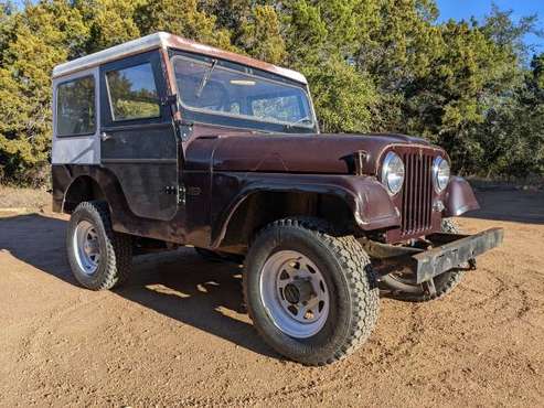 1963 Jeep CJ5 4x4 w/top for sale in Austin, TX