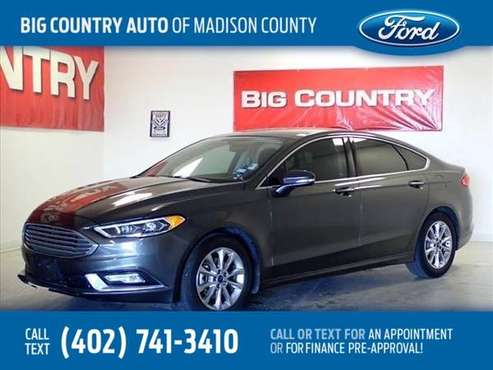 2017 Ford Fusion SE FWD - - by dealer for sale in Madison, IA