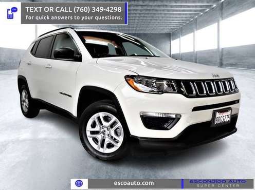 2019 Jeep Compass Sport SUV - - by dealer - vehicle for sale in Escondido, CA
