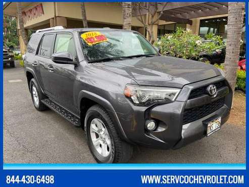 2018 Toyota 4Runner - ABSOLUTELY CLEAN CAR - - by for sale in Waipahu, HI