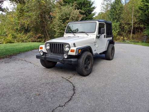 2001 Jeep Wrangler TJ Sport Utility 2D for sale in Swannanoa, NC