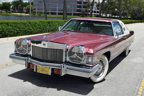 1975 Cadillac Deville EL Deora Edition SUPER FLY Low Miles SHOW CAR for sale in Miami, CA