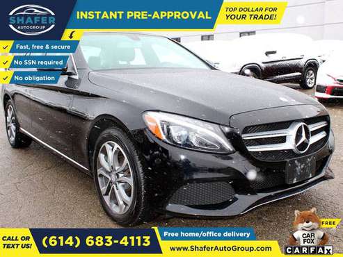 $328/mo - 2017 Mercedes-Benz C-CLASS C300 4MATIC - Easy Financing! -... for sale in Columbus, OH