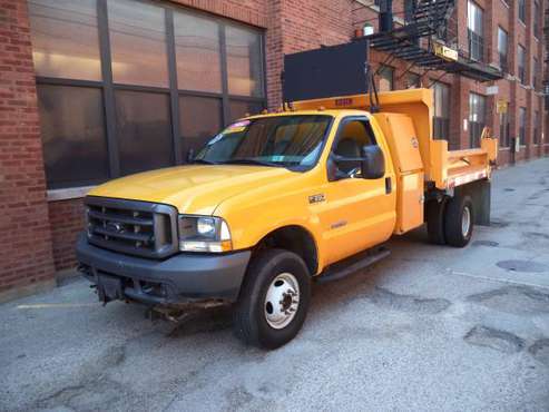 2004 Ford F-350 SD 4x4 Dump/plow Truck 70k Diesel Drives Perfect! -... for sale in Chicago, IL