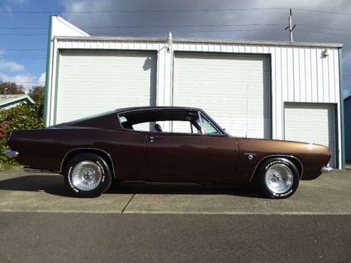 1968 Plymouth Barracuda Formula S 2 Door Sport Coupe (Fastback) for sale in Turner, OR