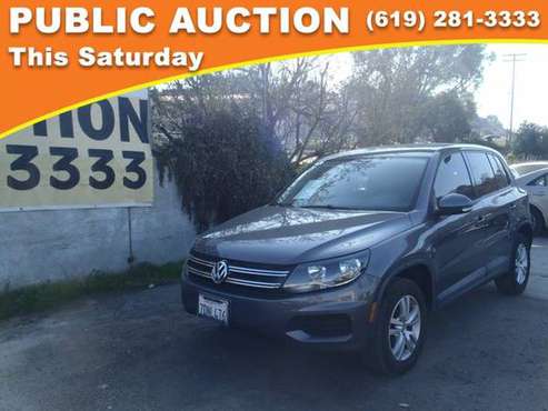 2014 Volkswagen VW Tiguan Public Auction Opening Bid for sale in Mission Valley, CA