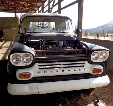 1959 Chevrolet Apache Fleetline 1/2 ton Pick-up Truck for sale in Monument, OR