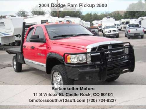 2004 Dodge Ram Pickup 2500 In House Financing For Those Who Qualify for sale in Castle Rock, CO
