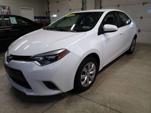 '15 Toyota Corolla LE SHARP 50 k miles ! - cars & trucks - by dealer... for sale in Waterford, PA