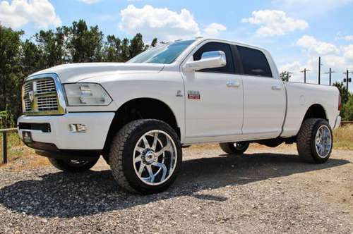 2012 RAM 2500 SLT 4X4 - CUMMINS - 22s & 33s - CUSTOM - BIG TURBO for sale in Liberty Hill, TX