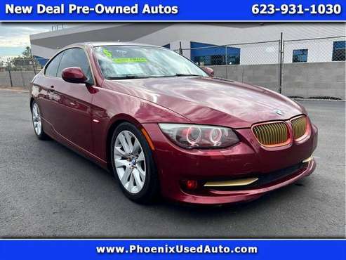 2011 BMW 3 Series 2dr Cpe 328i RWD SULEV FREE CARFAX ON EVERY for sale in Glendale, AZ