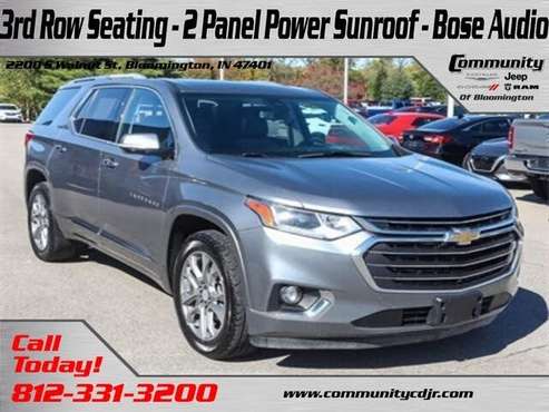 2018 Chevrolet Traverse Premier FWD for sale in Bloomington, IN