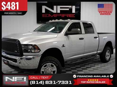 2016 Ram 2500 Crew Cab Tradesman Pickup 4D 4 D 4-D 6 13 ft - cars & for sale in North East, PA
