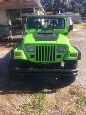 1990 Jeep Wrangler - cars & trucks - by owner - vehicle automotive... for sale in Inverness, FL