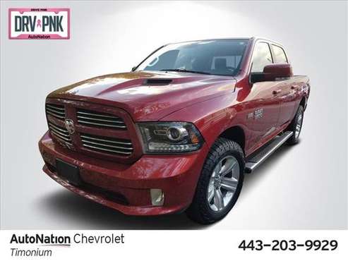 2013 Ram 1500 Sport 4x4 4WD Four Wheel Drive SKU:DS537021 for sale in Timonium, MD