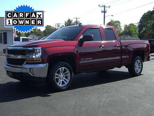 ★ 2017 CHEVROLET SILVERADO LT DOUBLECAB 4x4 with ONLY 33k MILES !!! for sale in Feeding Hills, CT