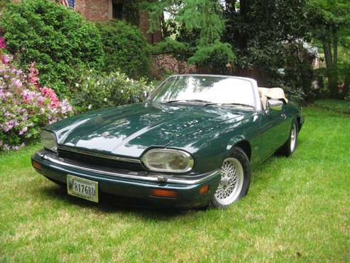 1994 Jaguar XJS,6 cyl.,4.0L.Green convertible,tan.149,800 miles.OBO for sale in Front Royal, District Of Columbia