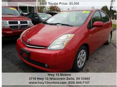 2008 Toyota Prius Base 4dr Hatchback 148168 Miles - cars & trucks -... for sale in Wisconsin dells, WI