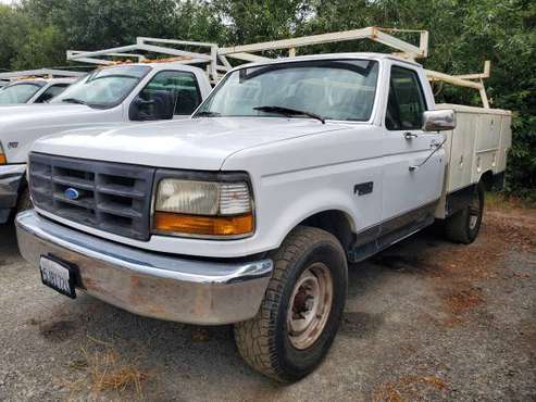 1996 Ford F250 Utility Truck - cars & trucks - by owner - vehicle... for sale in Geyserville, CA