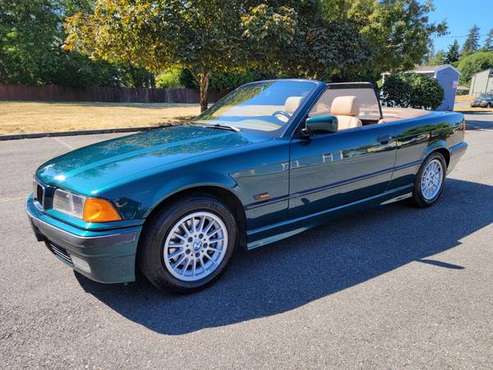 1996 BMW 328i E36 5 SPEED MANUAL CONVERTIBLE GREAT CONDITION ! for sale in Lynnwood, WA