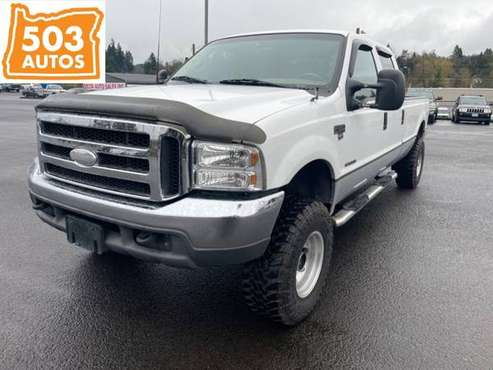 2000 Ford Super Duty F-350 SRW Crew Cab 172 4WD Lariat 7 3 - cars & for sale in Milwaukie, OR