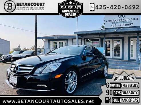 2011 Mercedes-Benz E-Class 2dr Cpe E 350 RWD - - by for sale in Lynnwood, WA