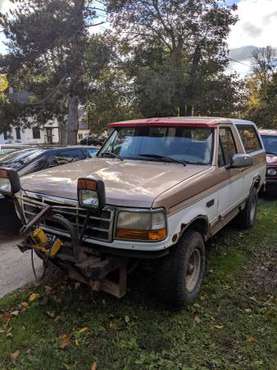 1996 Ford Bronco XLT 302 4x4 for sale in big rapids, MI