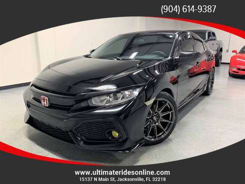 2017 *Honda* *Civic Hatchback* *Sport CVT* BLACK - cars & trucks -... for sale in Jacksonville, GA