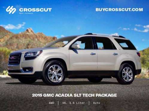 2015 GMC Acadia SLT Gas AWD - - by dealer - vehicle for sale in Tucson, AZ