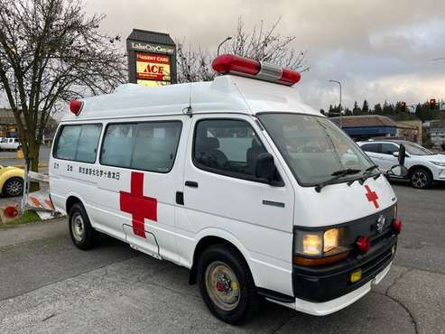 1992 Toyota Hiace Van Long Diesel 4WD 37, 200Miles RHD-JDM - cars & for sale in Seattle, WA