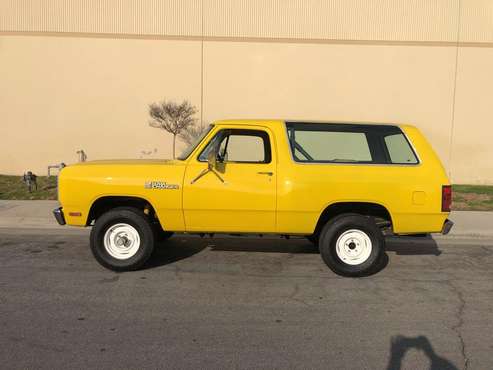1981 Dodge Ramcharger for sale in Brea, CA