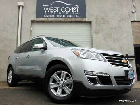 2014 Chevy Traverse AWD LT w/2LT Pwr Liftgate, Bose Sound, Navi, DVD, for sale in Portland, OR