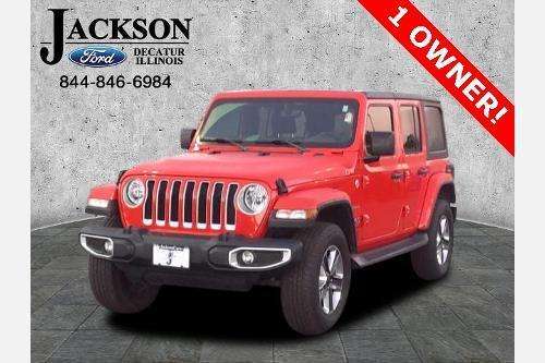 2020 Jeep Wrangler Unlimited Sahara for sale in Decatur, IL